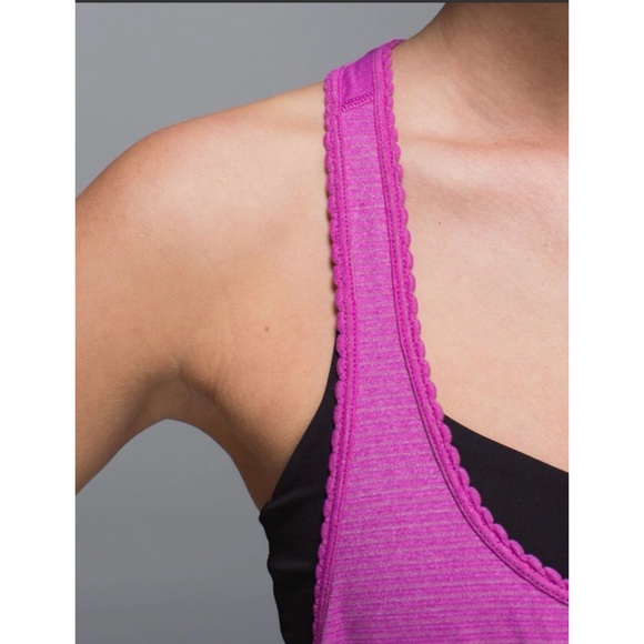 Lululemon 105 F Singlet Heathered Ultra Violet 8 - Picture 7 of 10